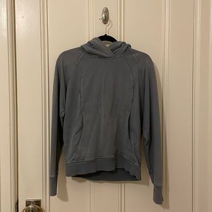 Blue Lulu Scuba Hoodie